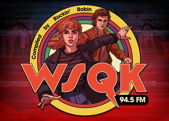 WSQK: Hawkins' Retro Radio Vibe
