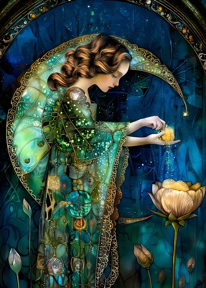 Enchanting Fairy with Magic Dust
