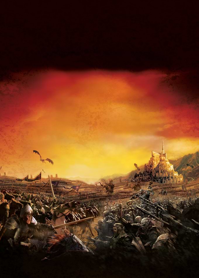 Epic Fantasy Battle Scene