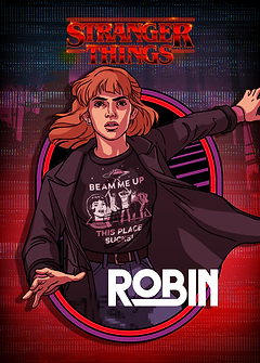 Robin Buckley: Retro Sci-Fi Charm