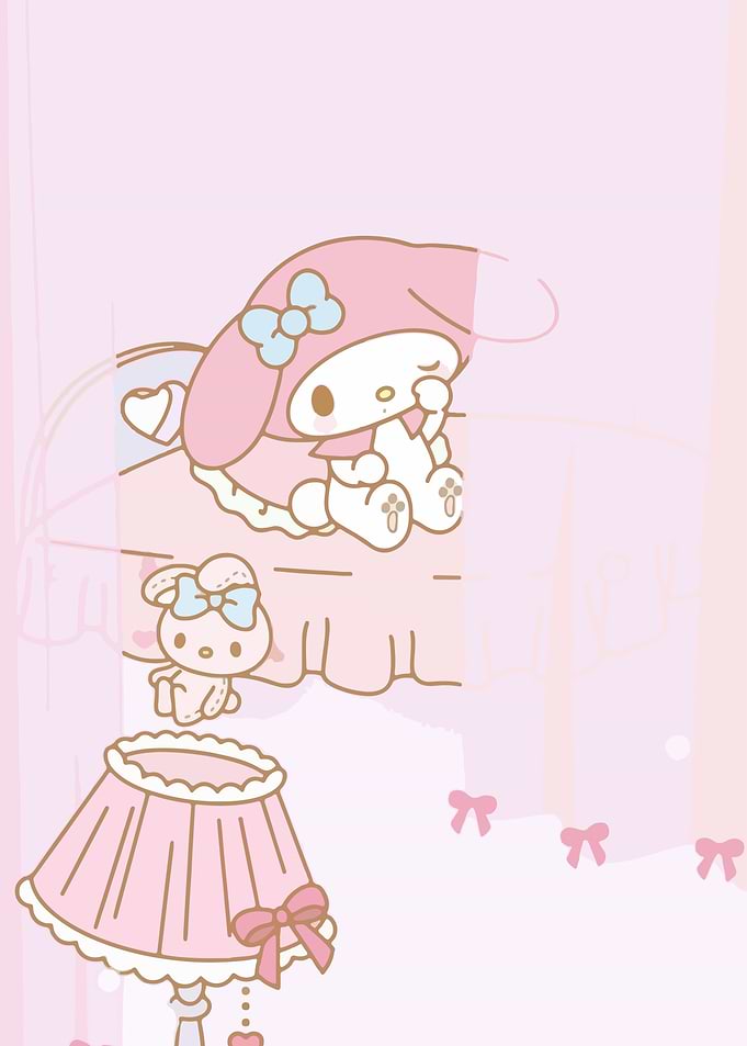 My Melody and Friend Illustration