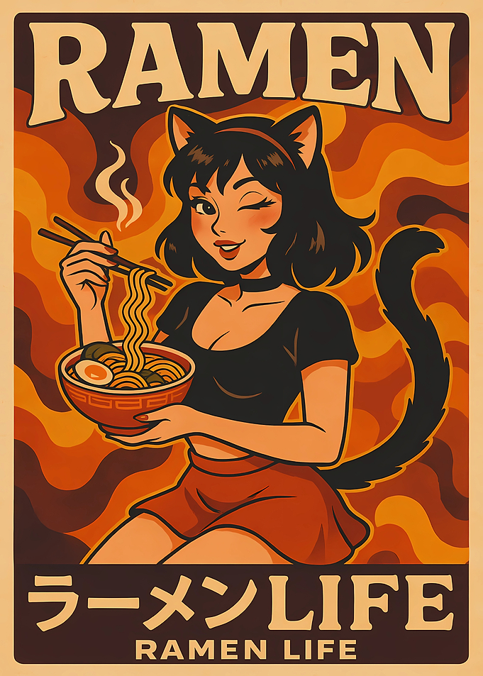 Ramen Life Retro 70s