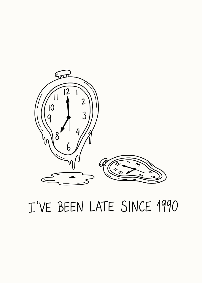 Melting Clocks - I've Been Late