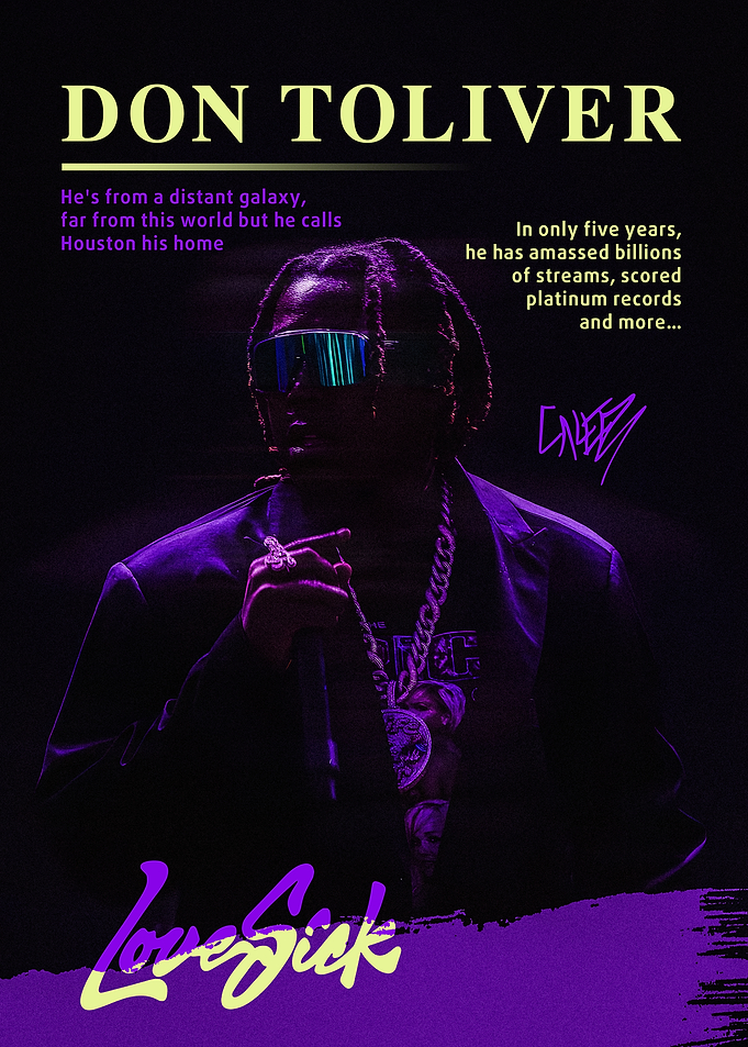Don Toliver Lovesick Album Cover