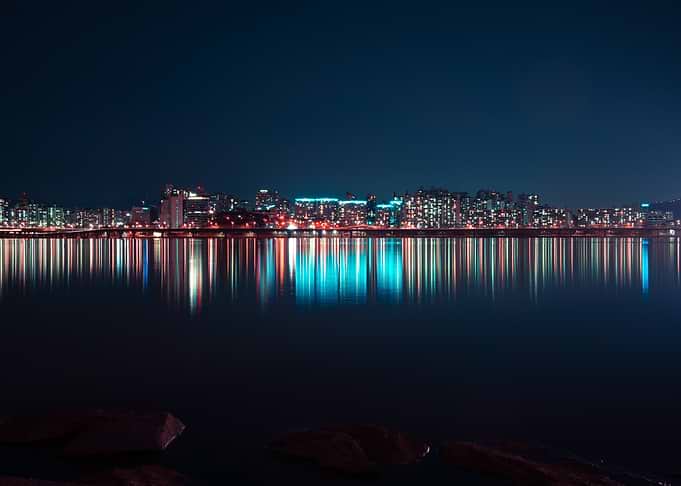 Reflections of the Seoul City