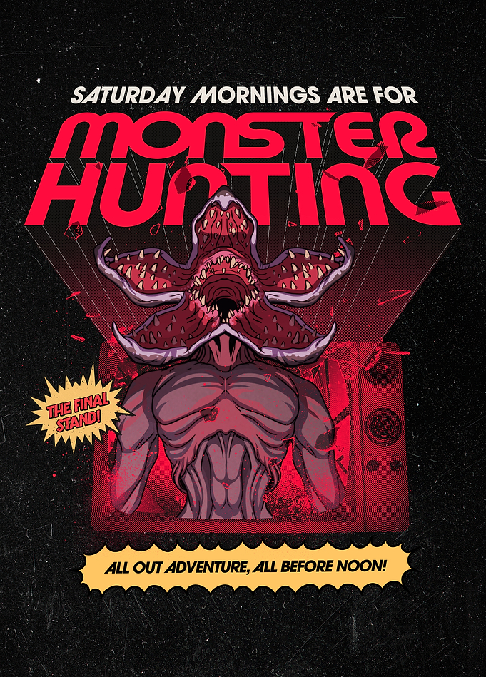 Retro Monster Hunting Adventure