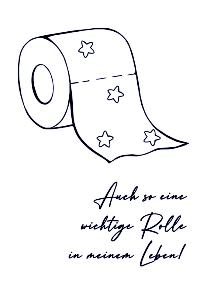Toilet paper - Funny Bathroom