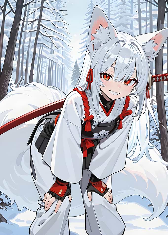 Kila (OC) - Samurai Fox Girl 🦊🗻