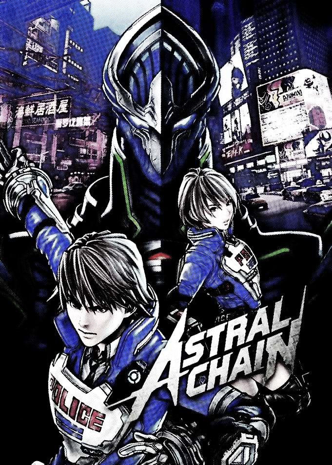 Astral Chain Game Cover Art