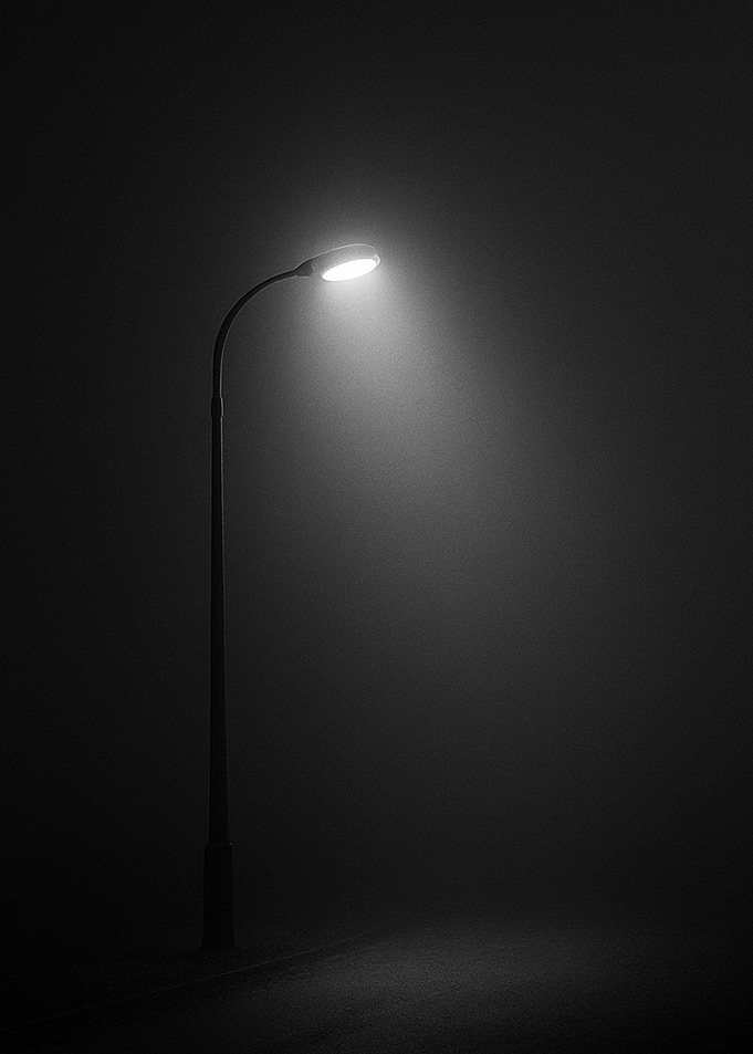 Streetlight in the Dark