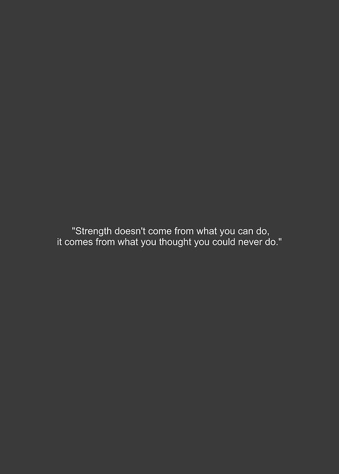 Inspirational Strength Quote