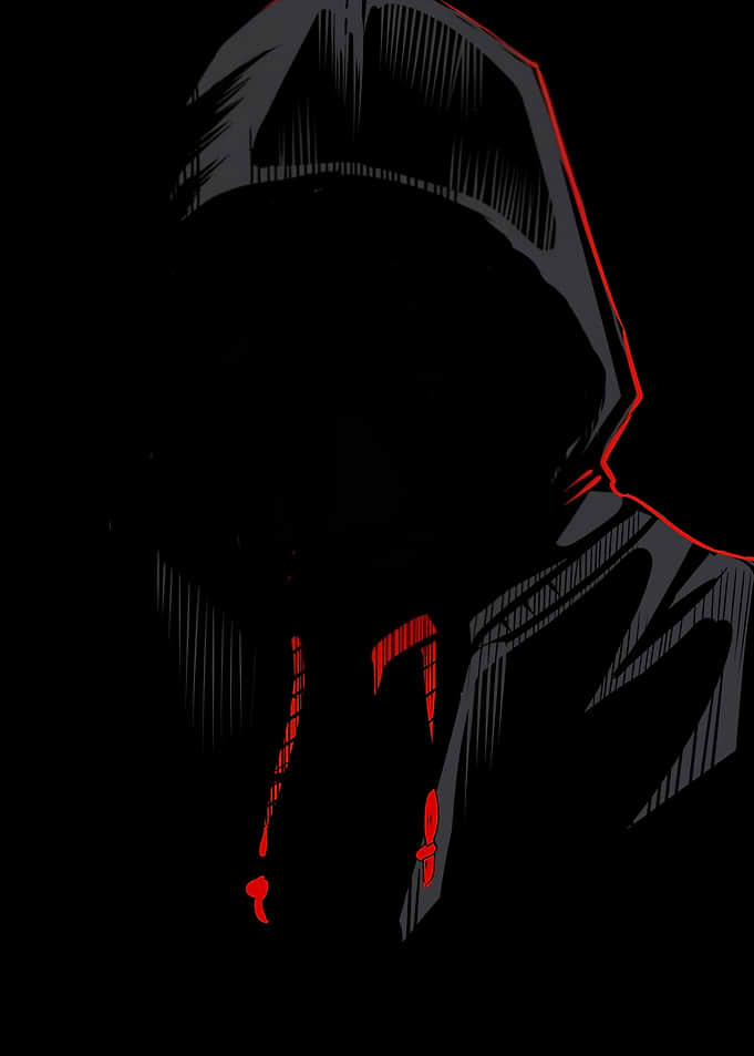 Hooded Figure in Shadow