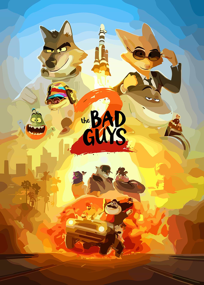 The Bad Guys 2 Movie Poster