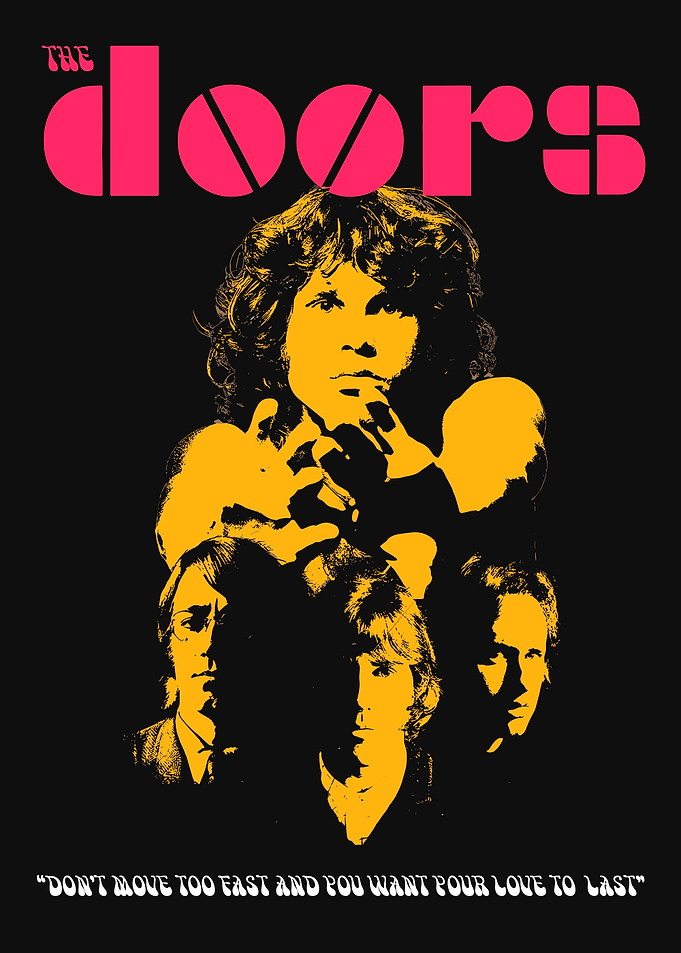 The Doors Band Poster