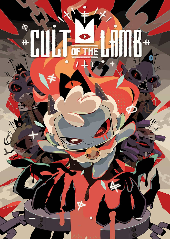 Cult of the Lamb Game Illustration