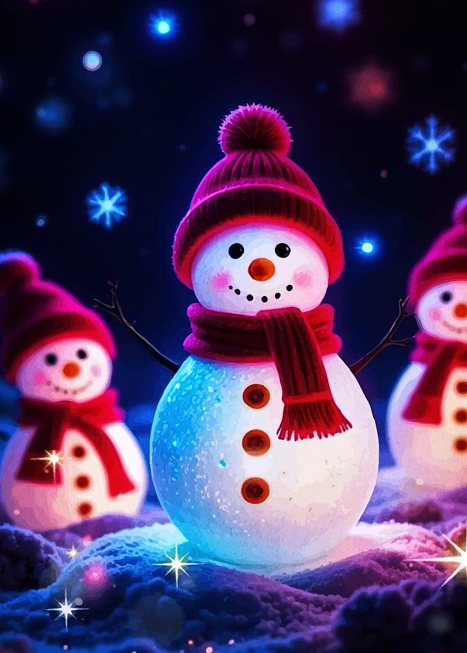 Snowmen Winter Wonderland