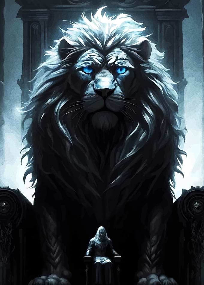 Lion King Throne Figure