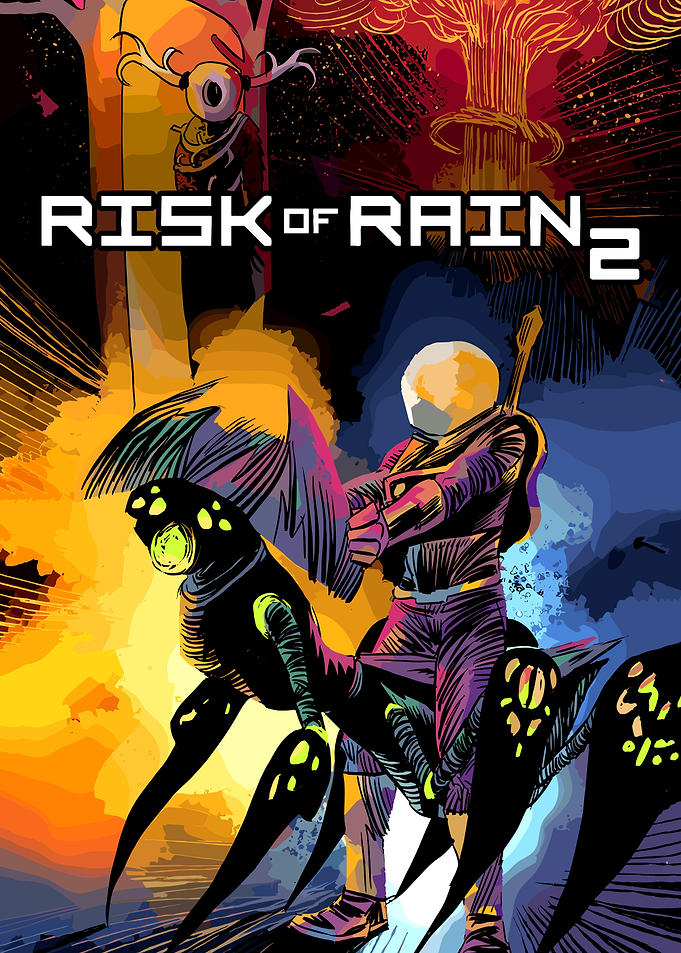 Risk of Rain 2 Game Poster