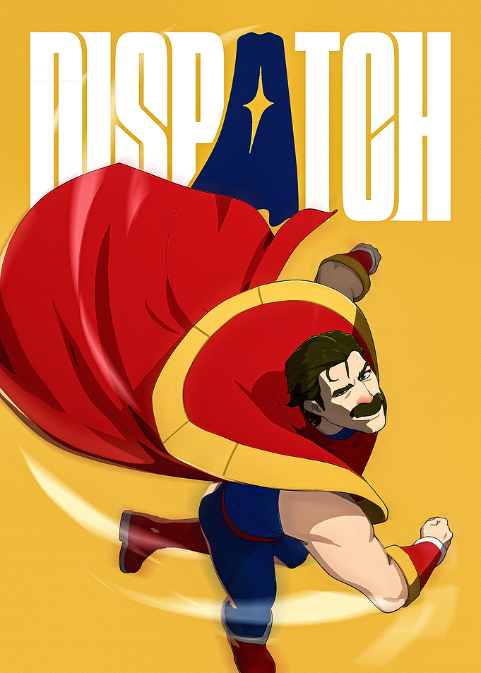 Dispatch Superhero Cartoon
