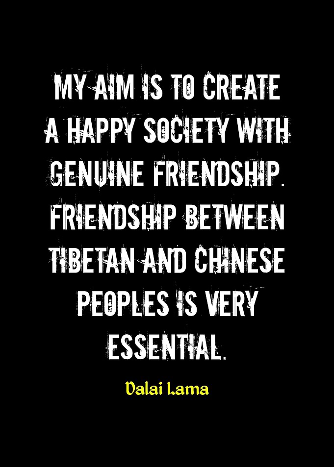 Dalai Lama Quote on Friendship