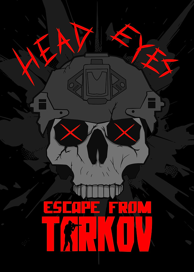 Escape From Tarkov Head Eyes Poster