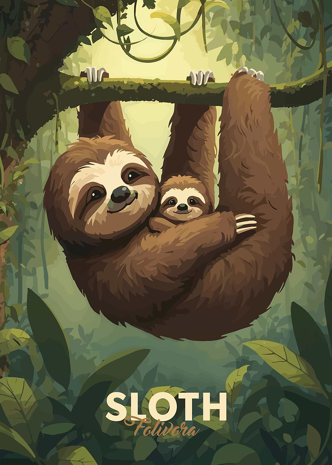 Sloth Family