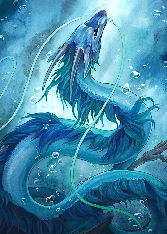 Blue Dragon Water