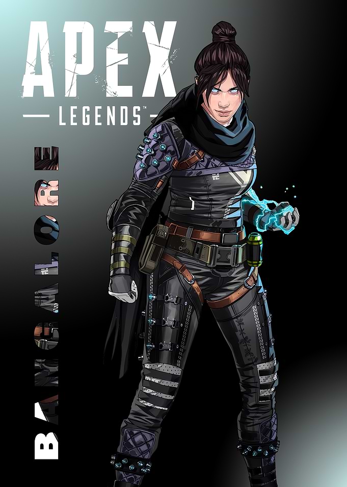 Apex Legends Wraith Pixel Art