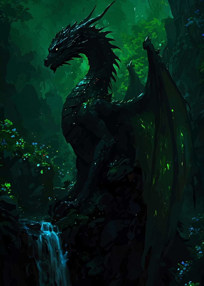 Dragon Emerald Forest