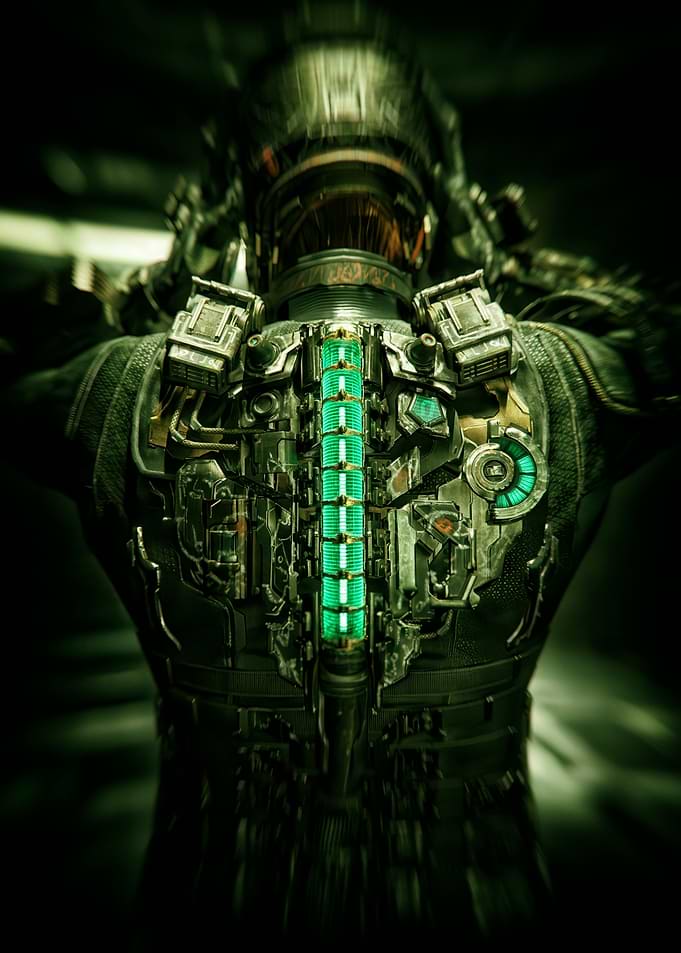 Dead Space Suit Back View