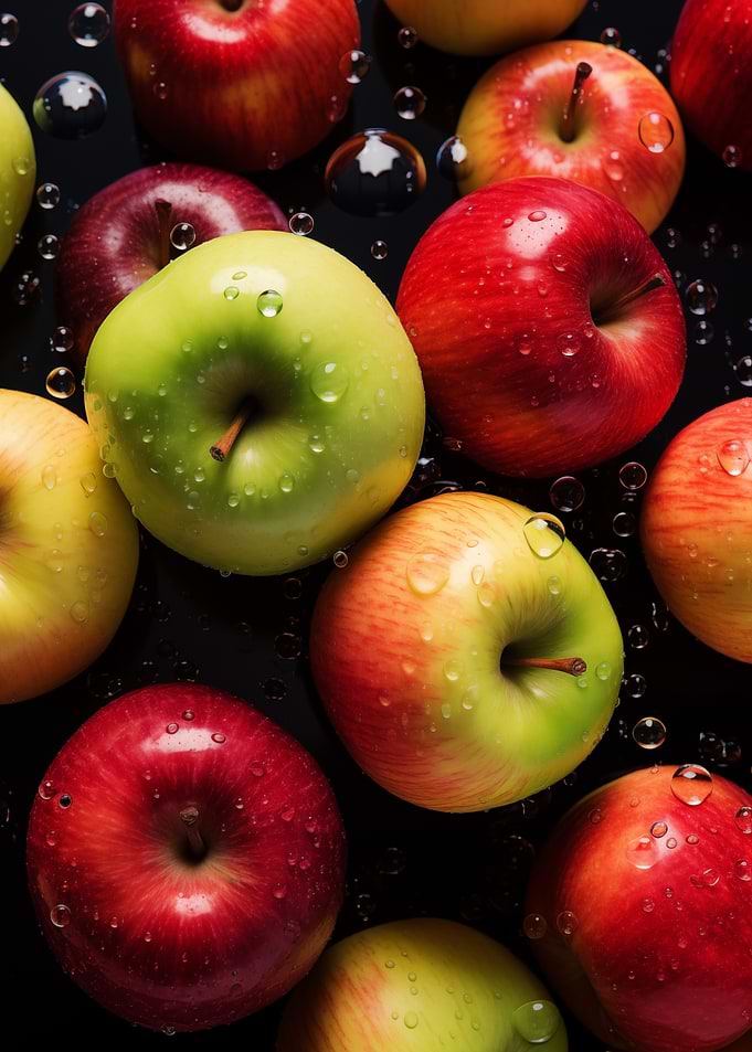 Fresh Apples Background