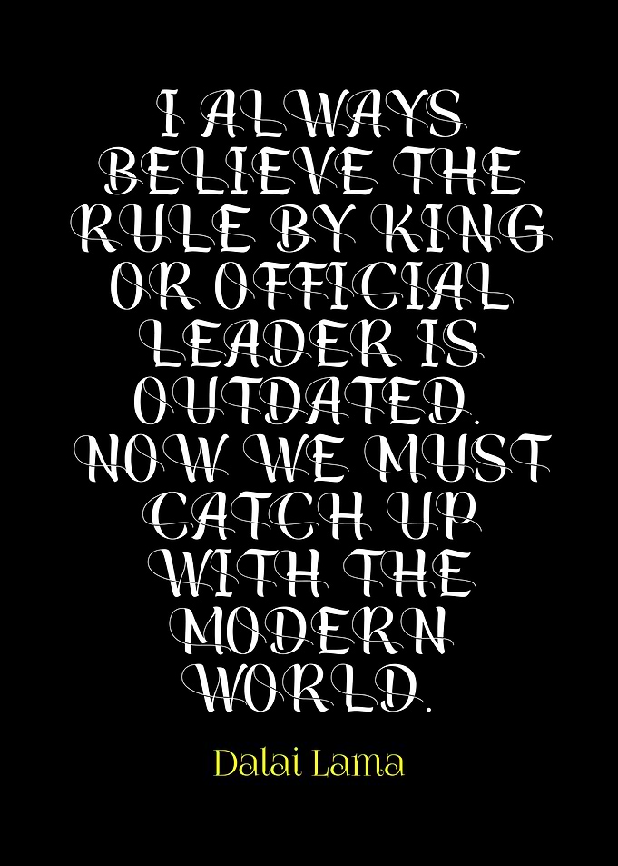 Dalai Lama Quote on Leadership