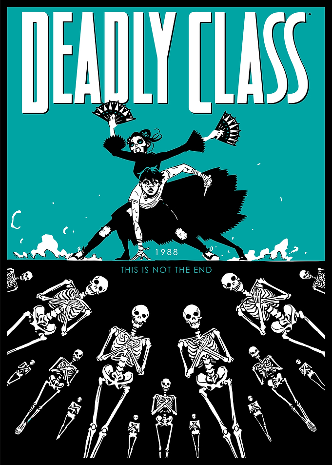 Deadly Class Comic Cover Art
