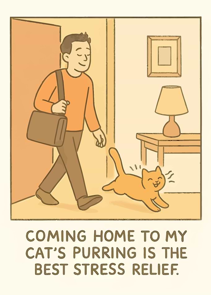 Coming Home to Cat's Purring