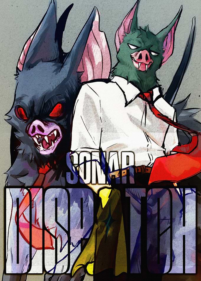 Sonar Dispatch Comic Cover Art