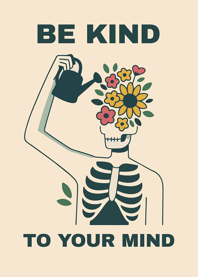 Be Kind to Your Mind Poster