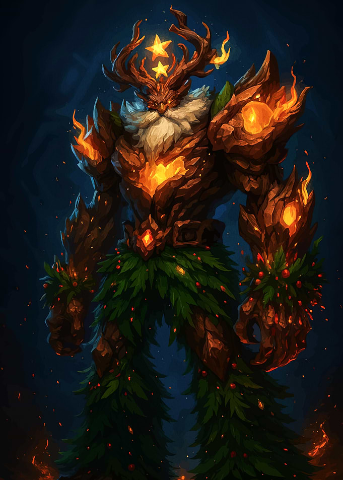 Christmas Tree Monster