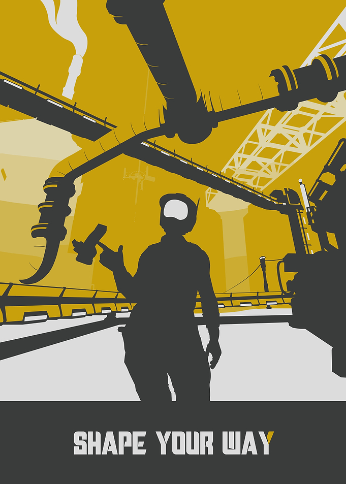 Satisfactory Game Art