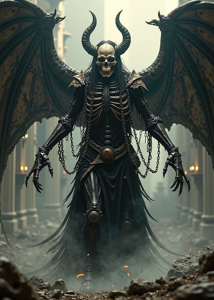 Winged Skeleton Demon