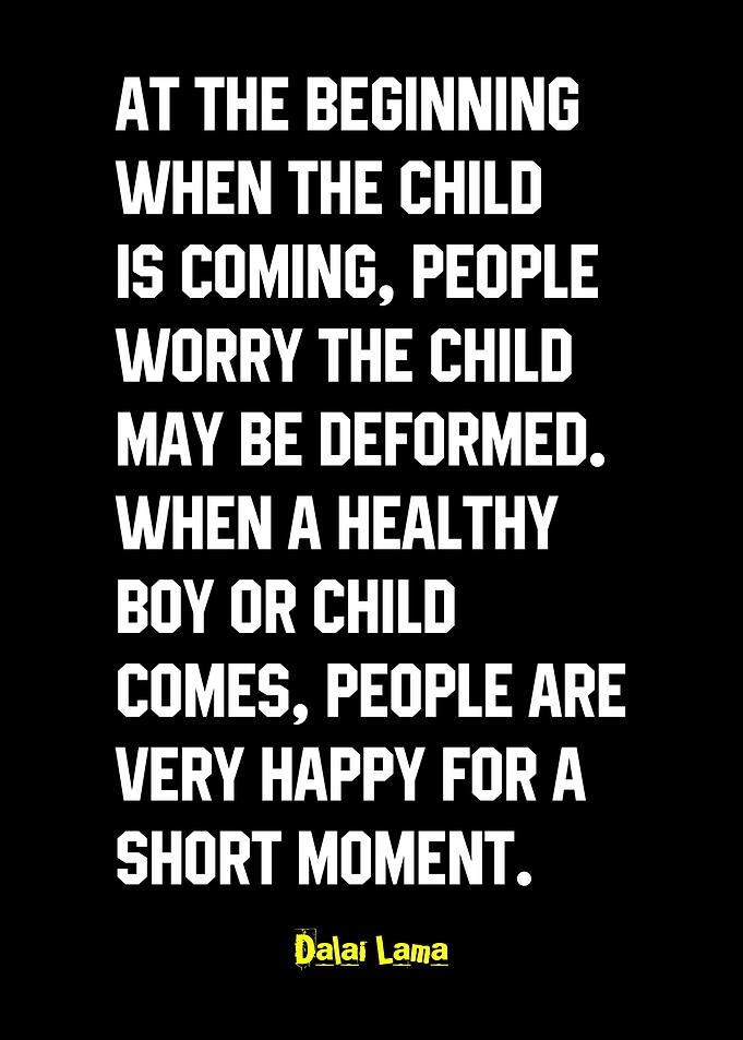 Dalai Lama Quote on Parenthood