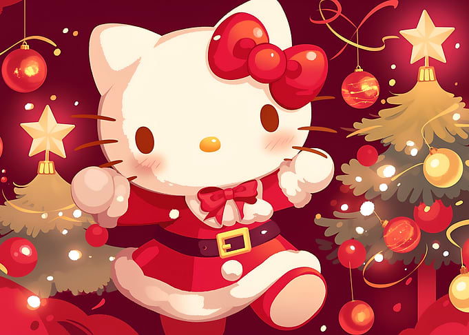 Hello Kitty Christmas Celebration