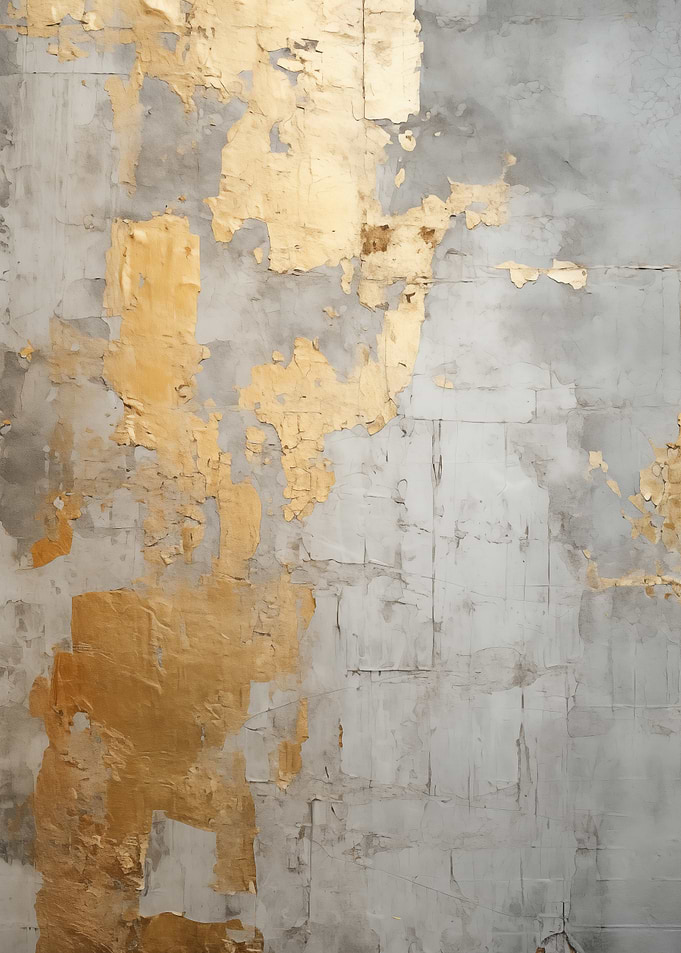 Gold and Gray Wall Texture