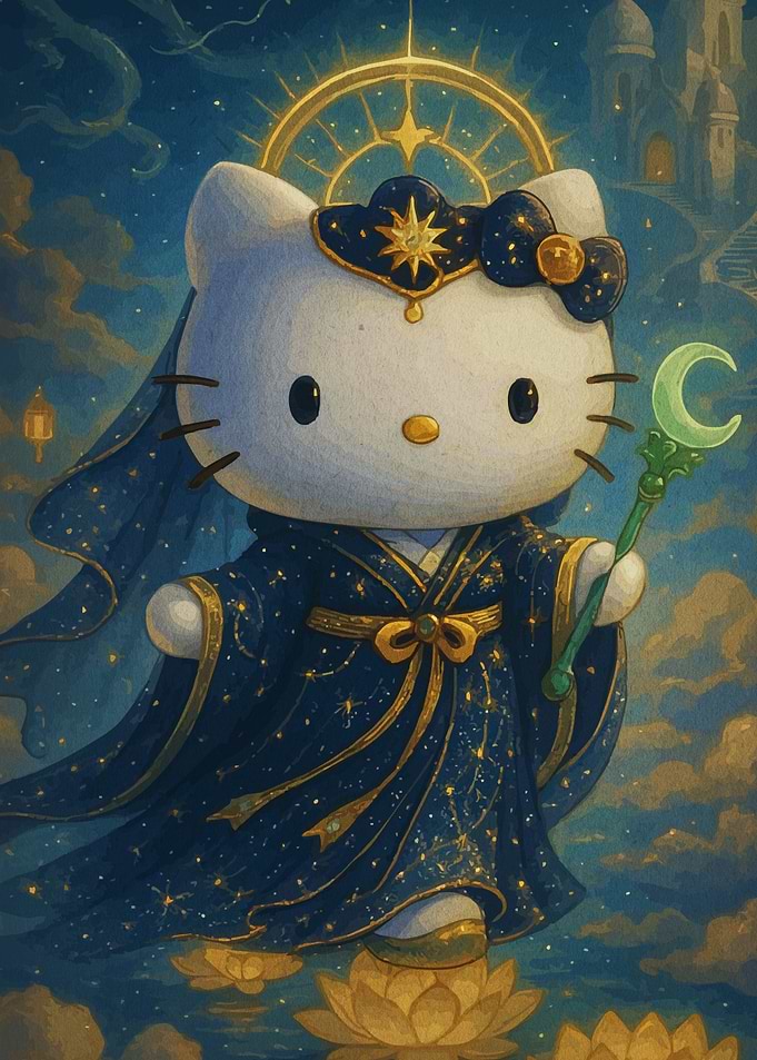 Hello Kitty Celestial Mage