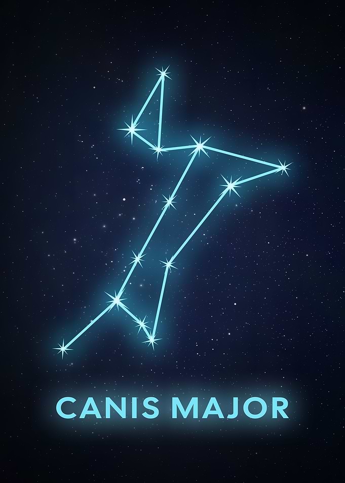 Canis Major Constellation
