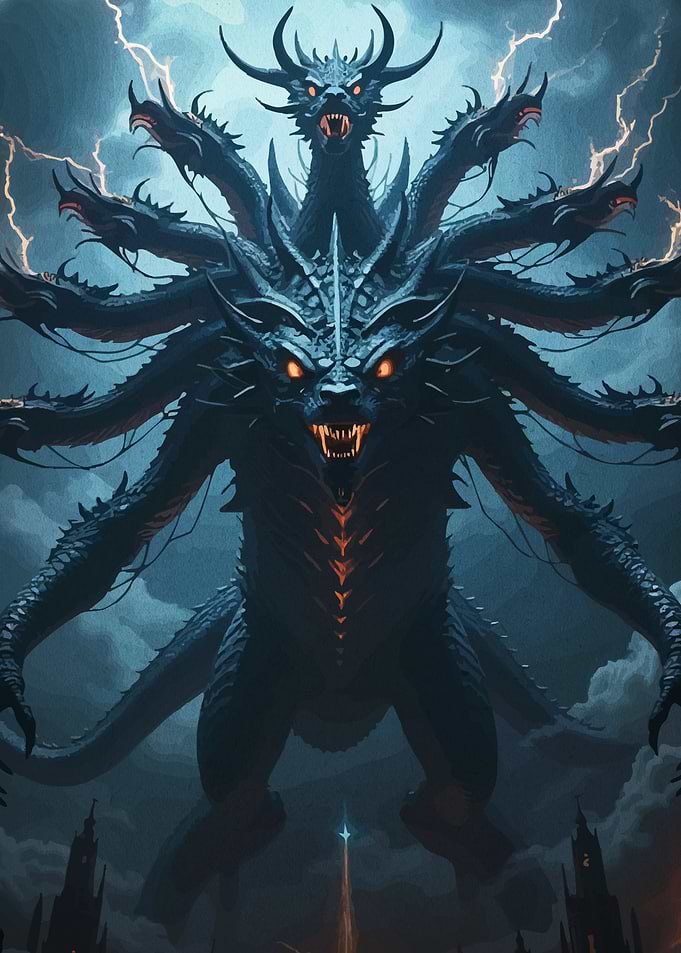 Hydra Monster Lightning