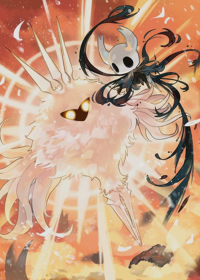 Hollow Knight Radiance Fanart