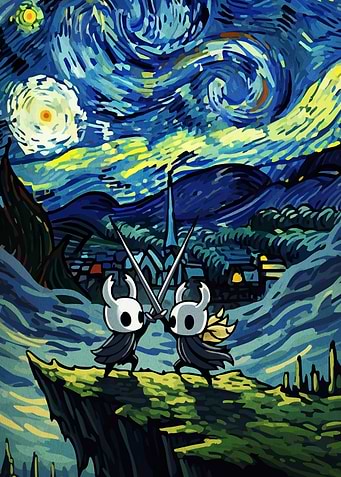 Hollow Knight Starry Night