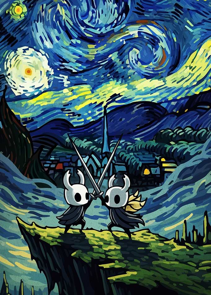 Hollow Knight Starry Night