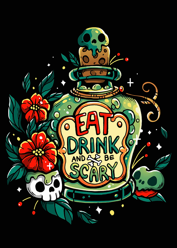 Eat, Drink, and Be Scary Potion