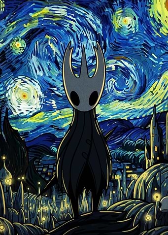 Hollow Knight Starry Night Mashup